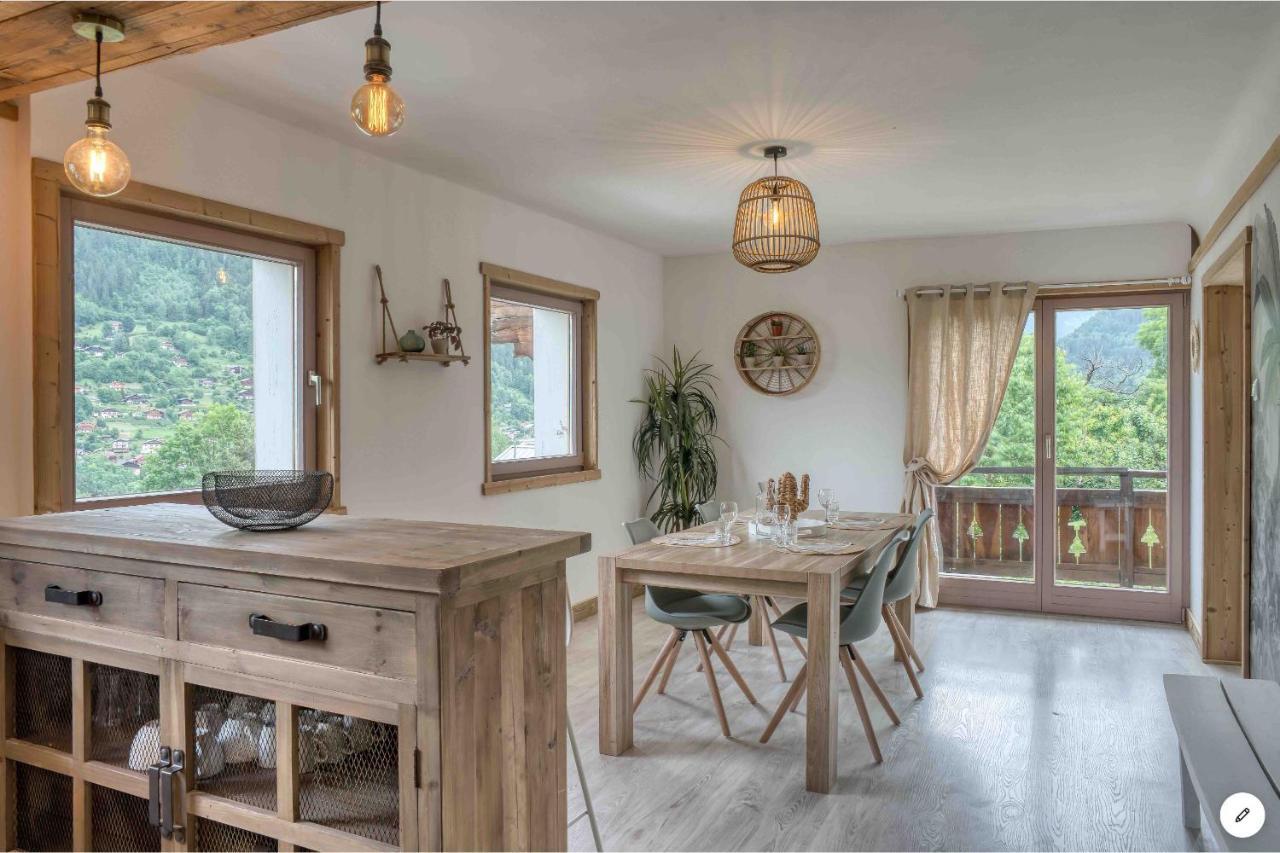 Chalet Mirador Appartement Vue Panoramique Situe A 25 Kms De Chamonix Saint-Gervais-les-Bains Exteriér fotografie